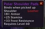 Polar Shoulder Pads