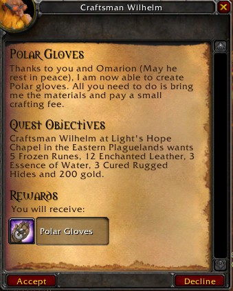 Quest Polar Gloves